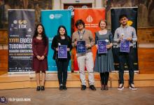 Gudor Noémi a Magyar irodalom II. szekció díjazottjai között