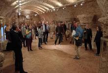 A Vármúzeum kőtárának megtekintése 