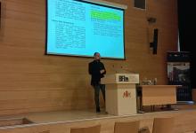 Izsán Csaba előadása a Fiatal Várostörténészek Konferencián