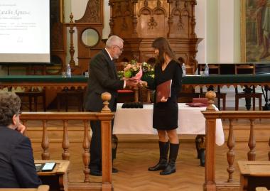 Bartha Katalin Ágnest Gr. Mikó Imre-emléklappal tüntették ki