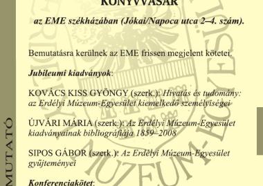 Könyvbemutatóval egybekötött könyvvásár