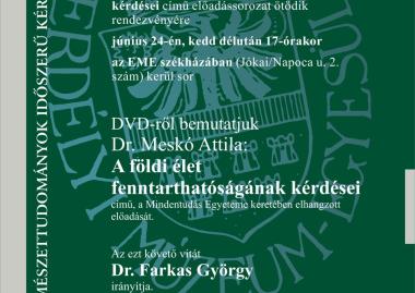 5. Az élet- és természettudományok időszerű kérdései