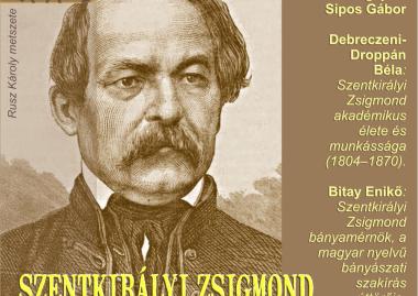 Szentkirályi Zsigmond Emléknap születésének 210. évfordulója alkalmából.