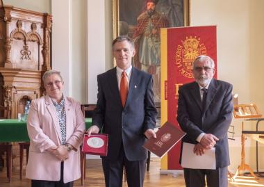 Dobránszky Jánost Gr. Mikó Imre-emléklappal tüntették ki