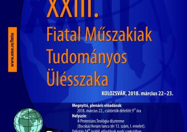 XXIII. FIATAL MŰSZAKIAK TUDOMÁNYOS ÜLÉSSZAKA