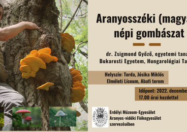 Zsigmond Győző: Aranyosszéki (magyar) népi gombászat