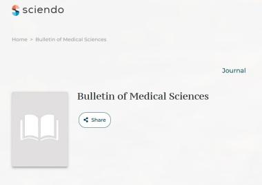 Megjelent az Orvostudományi Értesítő legújabb,  2021, 94. kötet, 1. száma