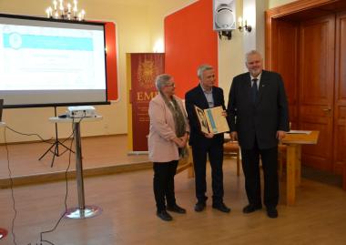 Jenei Dezső-emléklappal tüntették ki Sebestyén Pál György számítástechnikai mérnököt, egyetemi tanárt