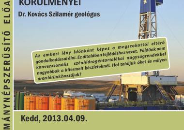Kovács Szilamér: Nem konvencionális szénhidrogéntelepek keletkezése és bányászati körülményei