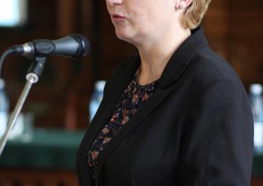 Sipos Emesét Gr. Mikó Imre-emléklappal tüntették ki