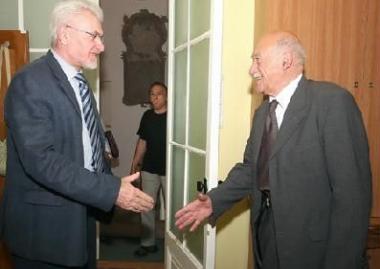 Kolozsváron a Magyar Tudományos Akadémia elnöke