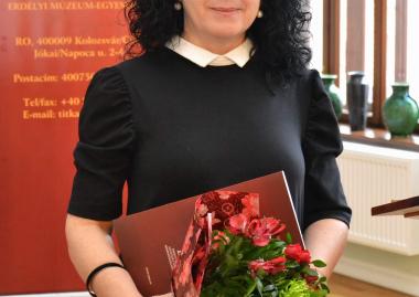 Lupescuné Makó Máriát Gr. Mikó Imre-emléklappal tüntették ki