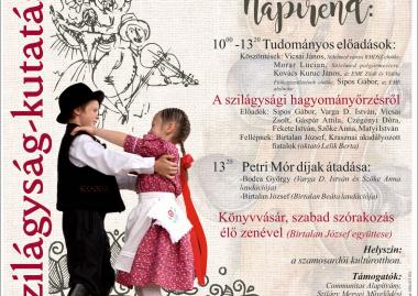 XIX. Szilágyság-kutatás napja. A népdal és a néptánc a Szilágyságban