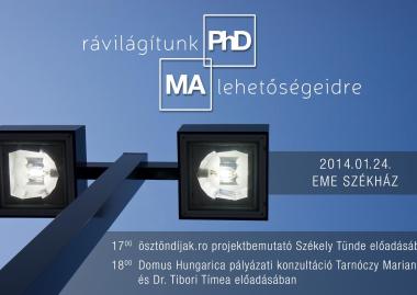 Meghívó a Magyar Tudományos Akadémia Domus Hungarica Scientiarum at Artium Ösztöndíjprogramjának pályázati konzultációjára