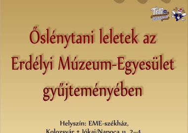 Őslénytani leletek az Erdélyi Múzeum-Egyesület gyűjteményében