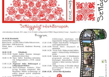 IX. Szilágyság-kutatás napja