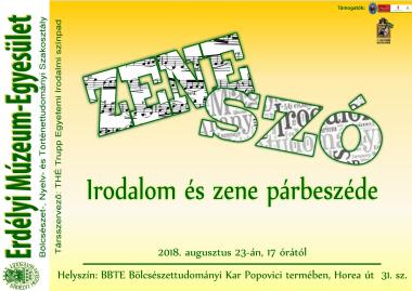 Zene, szó: irodalom és zene párbeszéde