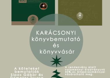Karácsonyi könyvbemutató és könyvvásár