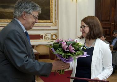 Arany János fiatal kutatói díjat kapott Papp Kinga, az EME tudományos munkatársa