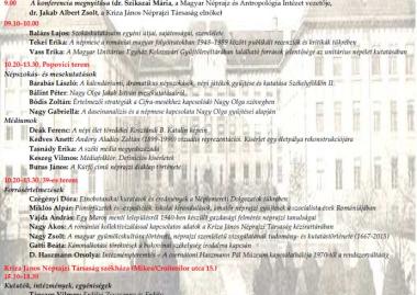 A kolozsvári néprajzkutatás hagyományai