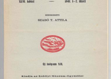 Az Erdélyi Múzeum helye és szerepe az erdélyi magyar tudományos életben