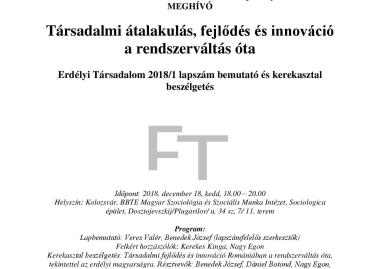 Társadalmi átalakulás, fejlődés és innováció a rendszerváltás óta