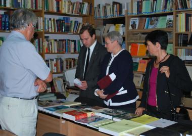 Wetzel Tamás államtitkár látogatása az EMÉ-nél