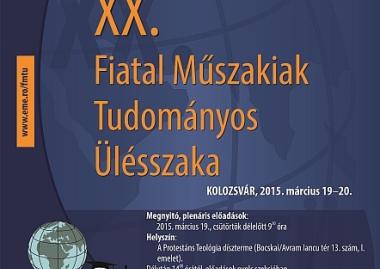 XX. Fiatal Műszakiak Tudományos Ülésszaka