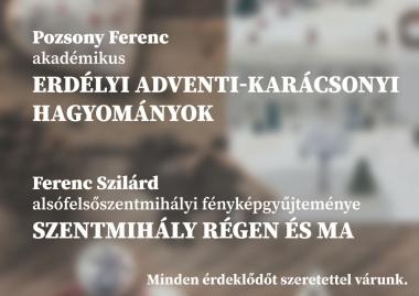 Az EME aranyos-vidéki fiókegyesületének adventi rendezvénye