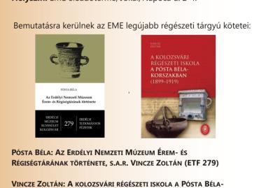 Régészeti témájú kiadványaink bemutatója