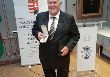 Magyar Arany Érdemkereszt kitüntetést kapott Kovács Kuruc János