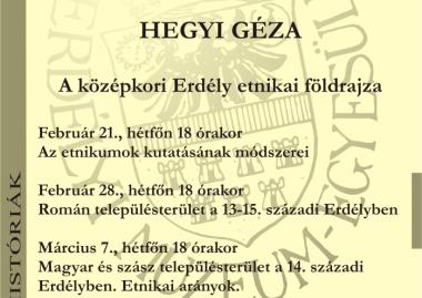 Hegyi Géza: A középkori Erdély etnikai földrajza