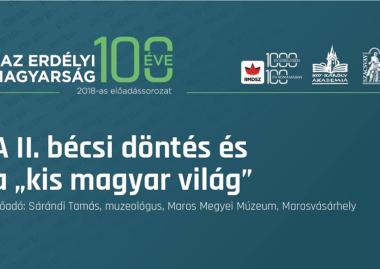 Sárándi Tamás: A II. bécsi döntés és a „kis magyar világ"