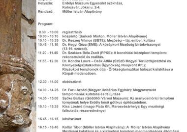 Konferencia a Mezőség középkori épített örökségéről