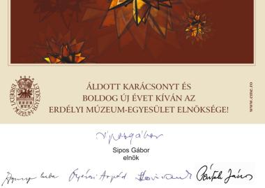 Áldott karácsonyt és boldog új évet!