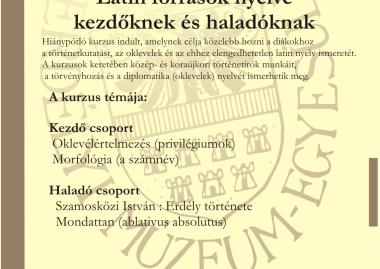 Latin források nyelve kezdőknek és haladóknak