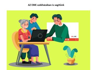 Népszámlálási összeírópont az EME székházában is