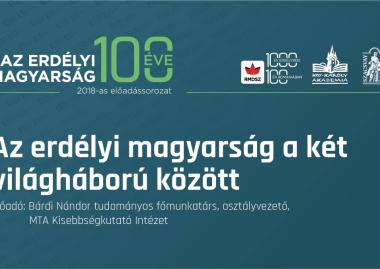 Bárdi Nándor: Az erdélyi magyarság a két világháború között