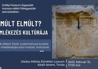 Jakab Albert Zsolt: A múlt elmúlt? Az emlékezés kultúrája