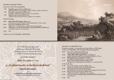 Szőlőtermelés és borkereskedelem