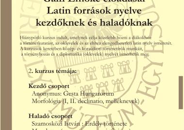 Latin források nyelve kezdőknek és haladóknak