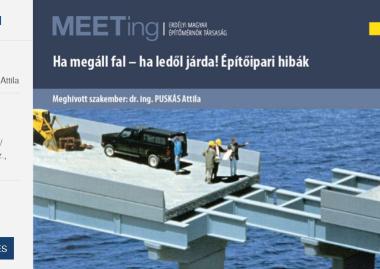 Ha megáll fal – ha ledől járda! Építőipari hibák