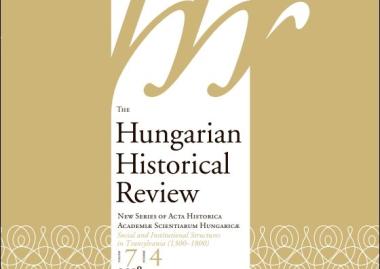 Kutatóink írásai a The Hungarian Historical Review folyóiratban