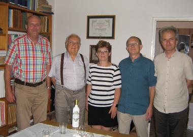 Gyéresi Árpád köszöntése 80 éves születésnapján