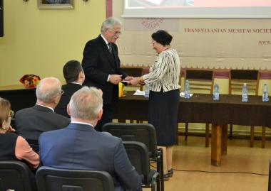 Vincze Máriát Gr. Mikó Imre-emléklappal tüntették ki 