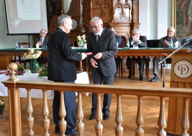 Egyed Zs.  Imrét az EME Orvos és Gyógyszerésztudományi Szakosztályának volt elnökét Gr. Mikó Imre-emléklappal tüntették ki