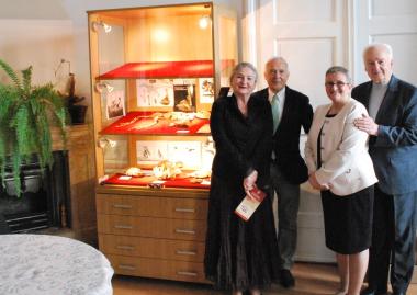 Závodszky Péter akadémikus látogatása az EME-nél