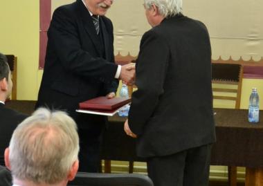 Garda Dezsőt Gr. Mikó Imre-emléklappal tüntették ki