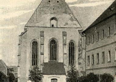 A Farkas utcai református templom (1889) forrás: Zakariás Erzsébet Képek: Táj- és kultúrtörténet képekben, 9. melléklet