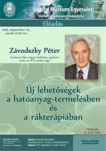 Závodszky Péter: Új lehetőségek a hatóanyag-termelésben és a rákterápiában